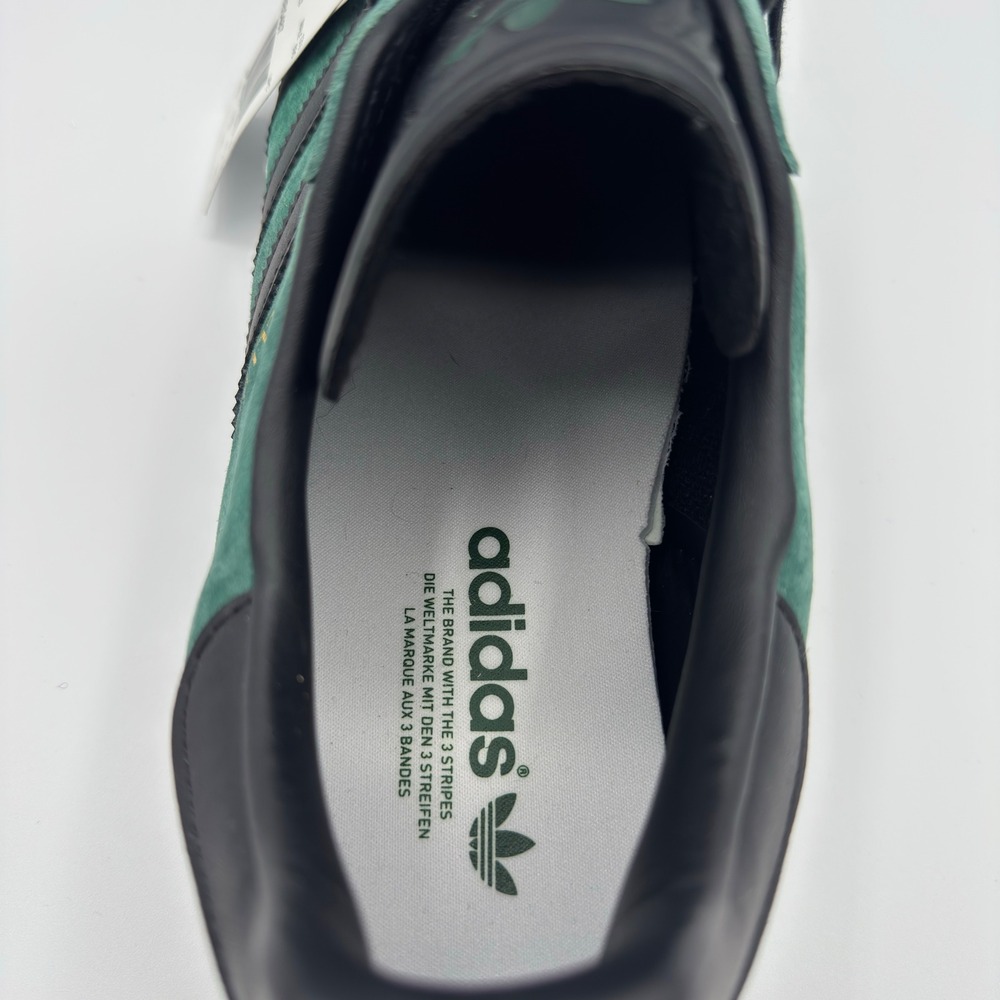 Adidas Gazelle Collegiate Green Core Black Suede Sneakers BB5487 Mens 14 - Picture 8 of 16